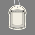 Paper Air Freshener Tag - Bucket Of Paint (Handle)